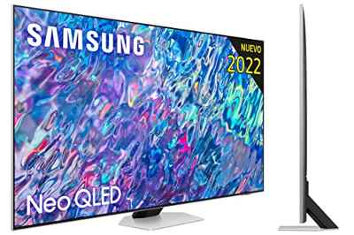 Samsung Smart TV Neo QLED 4K 2022 65QN85B - 65" con Resolución 4K, Quantum Matrix Technology, Procesador Neo QLED 4K con Inteligencia Artificial, Quantum HDR 1500, 60W Dolby Atmos y Alexa Integrada