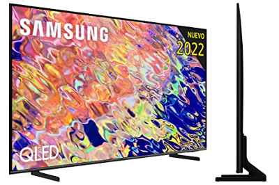 Samsung TV QLED 4K 2022 50Q64B - Smart TV de 50" con Resolución 4K, 100% Volumen de Color, Procesdor QLED 4K Lite, Quantum HDR10+, Multi View y Modo Juego Panorámico y Alexa integrada