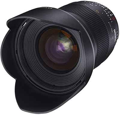 Samyang F1110804101 - Objetivo fotográfico DSLR para Pentax (Distancia Focal Fija 24mm, Apertura f/1.4-22 ED AS IF UMC, diámetro Filtro: 77mm), Negro