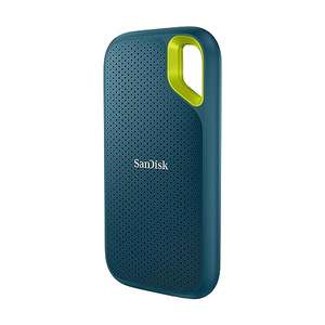 SanDisk 2TB Extreme SSD portátil, USB-C, 1050 MB/s, Clasificación IP65 de resistencia al agua y al polvo