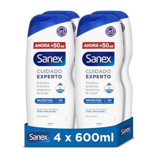 Sanex Cuidado Experto Protector, Gel de Ducha o Baño