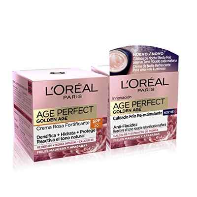 Set 2 cremas L'Oréal Paris día y noche Age Perfect