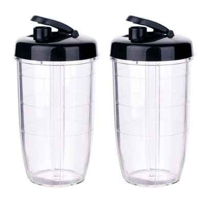 Set de 2 vasos adicionales (380 ml) WONDERMAX batidora de vaso de zumos y verduras. Visto en TV