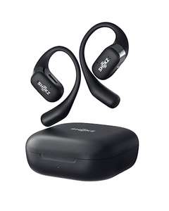 SHOKZ Auriculares inalámbricos Bluetooth OpenFit con micrófono Incorporado-Ear-Free Comfort-Ligero-Carga rápida-28 h