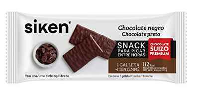 Siken Form snack - Galleta de chocolate negro de 22 g. 122 Kcal/galleta.