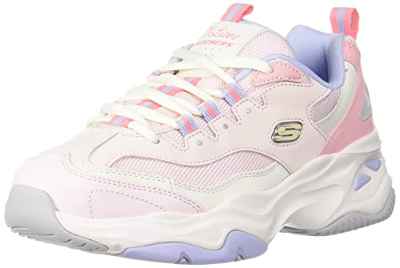 Skechers D'Lites 4.0 Fresh Diva, Zapatillas Mujer, Pink 9492, 39 EU