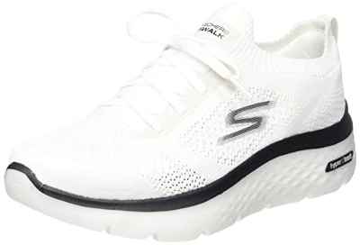 Skechers Go Walk Hyper Burst, Zapatillas de Running Hombre, White, 42.5 EU