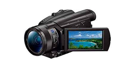 Sony Handycam FDR-AX700 - Videocámara 4K con Pantalla DE 3.5" (HDR HLG, CMOS Exmor RS apilado 1.0, Fast Hybrid AF, Zoom HD 24x y Zoom 4K 18x, estabilizador óptico, WiFi, NFC), Negro