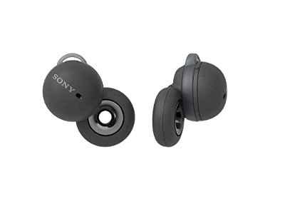 Sony LinkBuds - Innovadores auriculares con diseño de anillo abierto que te mantienen conectado al mundo que te rodea, sin necesidad de quitártelos, Color Gris