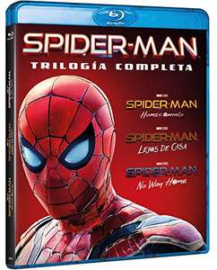 Spider-Man (Tom Holland) Pack 1-3 (Blu-ray)