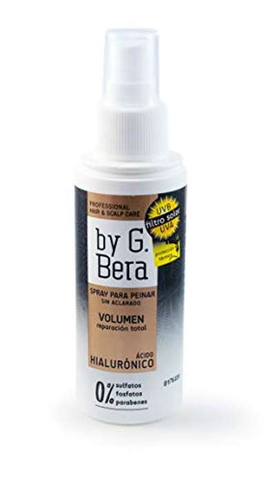 Spray para peinar con ácido hialurónico y filtro solar 0% sulfatos