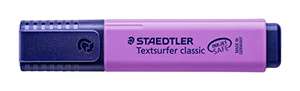 STAEDTLER 364-6 - Pack de 10 marcadores fluorescente, color violeta [0'45€/ud]