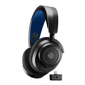 SteelSeries Arctis Nova 7P - Auriculares inalámbricos, Sistema acústico Nova - 2,4GHz y Bluetooth, USB-C, PlayStation, PC, Switch