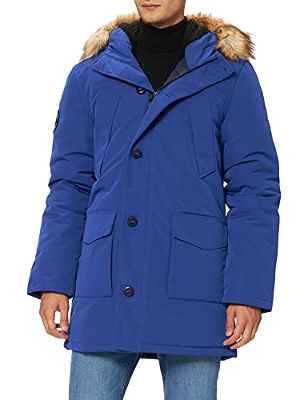 Superdry Everest Parka, Cobalto, XS para Hombre