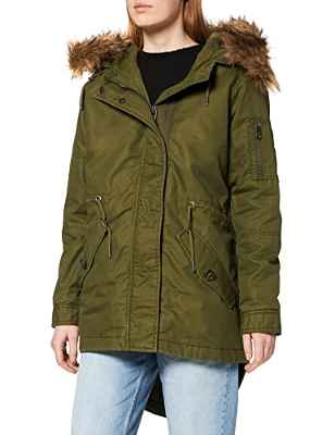 Superdry Military Fishtail Parka, Delta Khaki, XS para Mujer