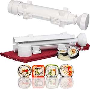 Sushi Maker, Máquina/Molde/Roller/Bazooka, para Hacer Sushi, Blanco
