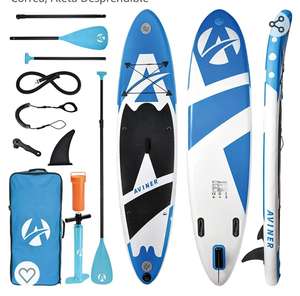 Tabla Paddle Surf Hinchable 150KG MÁX, Set Tablas Hinchables de Paddle Surf (Varios colores)