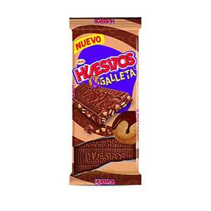 Tableta Huesitos & Galleta - Chocolate con Leche con inclusiones de Barquillo y trocitos de Galleta, relleno de Cacao - 125 Gramos