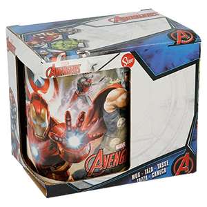 Taza de cerámica de 325 ml en caja regalo de Los Vengadores - Marvel