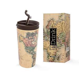 Taza térmica de acero de doble pared (350 ml) (Maps)