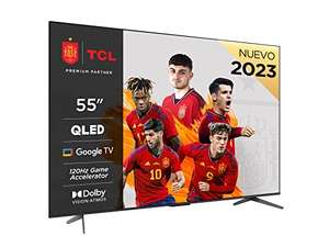 TCL 55" TV 55C641, QLED, UHD, HDR10+, 120 Hz Game Accelerator, Dolby Vision.Atmos...
