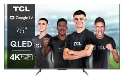 TCL QLED 50C639 - Smart TV 50" con 4K HDR Pro, Google TV con Sonido Onkyo, Motion Clarity, Google Assistant Incorporado & Compatible con Alexa