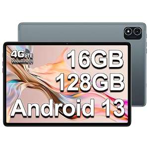 TECLAST Tablet 10 Pulgadas P40HD 16GB RAM+128GB ROM(1TB TF), Tablet Android 13 4G LTE, 5G WiFi, Octa Core/6000mAh/BT5.0/GPS/Face ID/OTG/