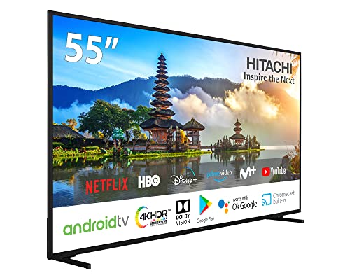Televisor Hitachi Android Smart TV 55"