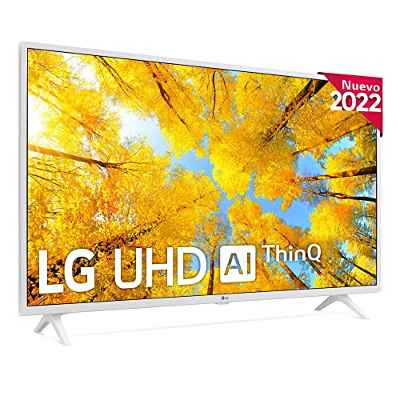 Televisor LG 43UQ76906LE - Smart TV webOS22 43 pulgadas (108 cm) 4K UHD, Procesador de Gran Potencia 4K a5 Gen 5, compatible con formatos HDR 10, HLG y HGiG