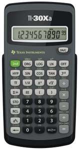 Texas Instruments TI30XA, Calculadora Científica