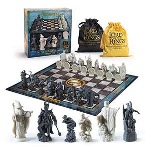 The Noble Collection- Lord of The Rings El Señor de los Anillos Set DE AJEDREZ