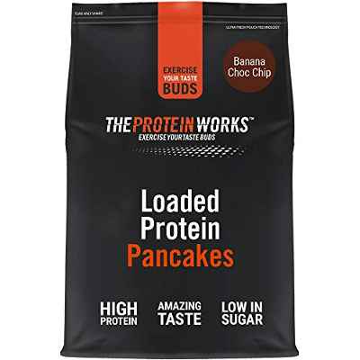 THE PROTEIN WORKS Loaded Tortitas Proteicas | Alto En Proteínas, Bajo Ig, Mezcla De Tres Proteínas | Cookies 'n' Cream | 500g