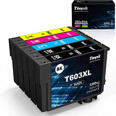 Timink 603 XL Cartuchos de Tinta Reemplazo de Epson 603XL Compatibles con Epson XP-2100 XP-2105 XP-3100 XP-3105 XP-4100 XP-4105 WF-2810 WF-2830 WF-2850 (10 Paquetes)