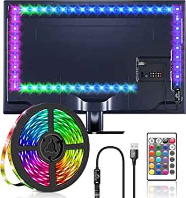 Tira LED RGB con control remoto