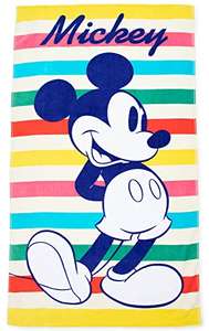 Toalla de Playa Disney Mickey Mouse Grande 86cm x 162cm 100% Algodón