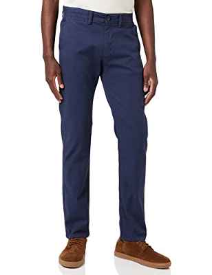 Tom Tailor Chino Pantalones, Azul (Navy Yarn Dye Struct 20629), 52 (Talla del Fabricante: 34/34) para Hombre