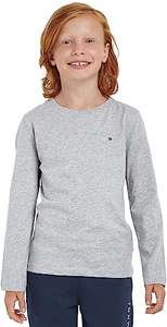 Tommy Hilfiger Boys Basic Cn Knit L/S Camiseta para Niños