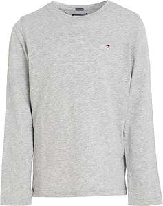 Tommy Hilfiger Boys Basic Cn Knit L/S Camiseta para Niños