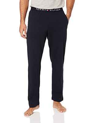 Tommy Hilfiger Jersey Pant Pantalones de Deporte, Azul (Navy Blazer 416), 28 (Talla del Fabricante: MD) para Hombre