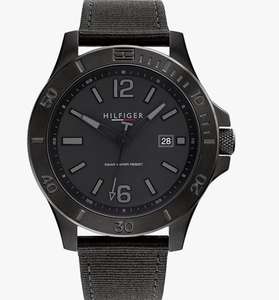 Tommy Hilfiger Reloj Analógico de Cuarzo para Hombre con Correa en Silicona