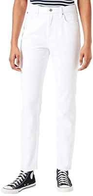Tommy Hilfiger Slim Cigarette HW Jeans, TH Optic White, 34W / 32L para Mujer