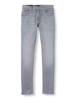 Tommy Hilfiger XTR Slim Layton Pstr Brook Grey Jeans, 32W/36L para Hombre