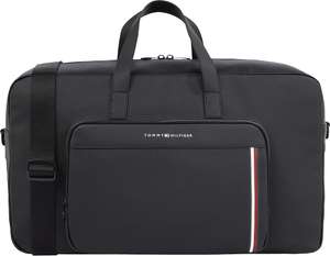 Tommy HilfigerTH Pique PU Duffle, Negro, OS, Black, Talla única, Casual