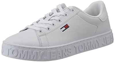 Tommy Jeans Cool Tenis, Zapatillas Mujer, White, 40 EU