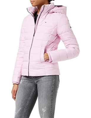 Tommy Jeans Dw0dw13741 Chaquetas acolchadas para Mujer, Rosa (French Orchid), M