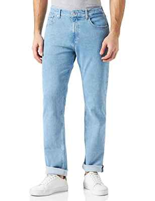 Tommy Jeans Ryan RGLR STRGHT BF6132 Pantalones, Denim Medium, 36W/36L para Hombre