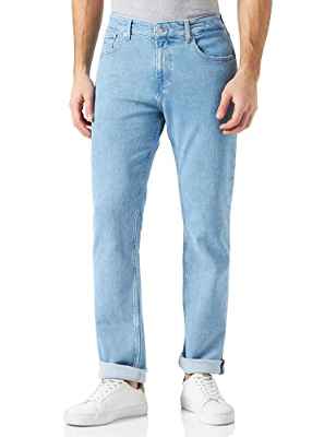 Tommy Jeans Ryan RGLR STRGHT BF6132 Pantalones, Denim Medium, 38W/30L para Hombre