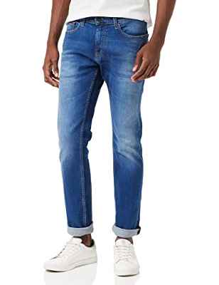 Tommy Jeans Scanton Slim Wmbs Vaqueros, Wilson Mid Blue Stretch, 27W / 36L para Hombre