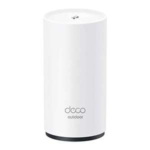 TP-Link Deco X50-Outdoor (1-Pack) - Sistema WiFi 6 AI Mesh, AX3000 Doble Banda 2.4 GHz/5 GHz,4k, Cobertura hasta 232 m2, 2X Puertos GigabIt