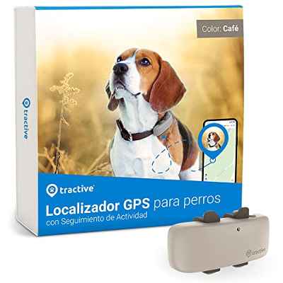 Tractive GPS DOG 4. Conoce siempre la ubicación de tu perro. Manténlo en forma con el Seguimiento de Actividad. Distancia ilimitada. (Azul oscuro)